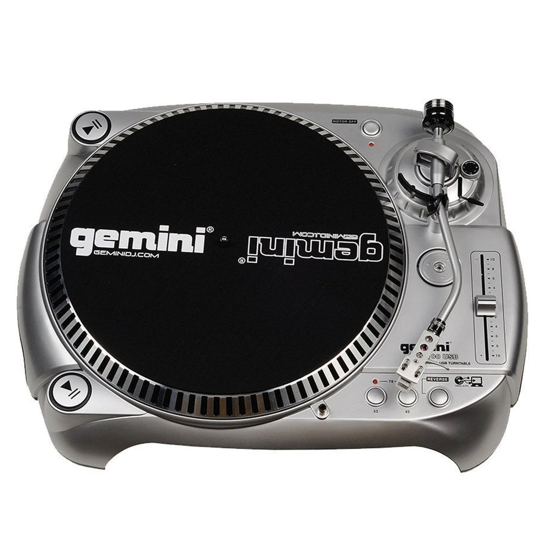 Gemini TT-1100USB Belt Drive USB Turntable (Cartridge Included)