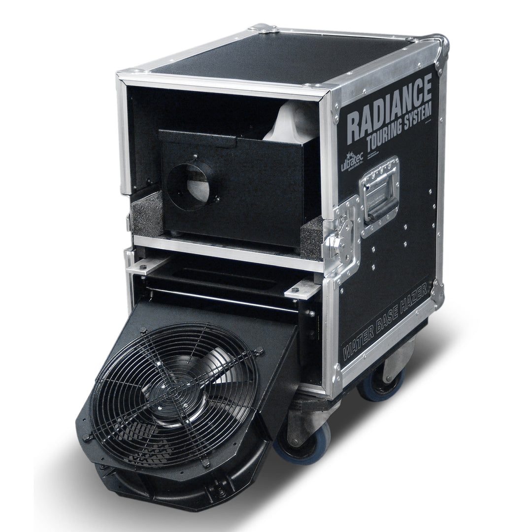Ultratec CLF2482 - Radiance Touring System 220V Haze Machine w/ Case and Fan