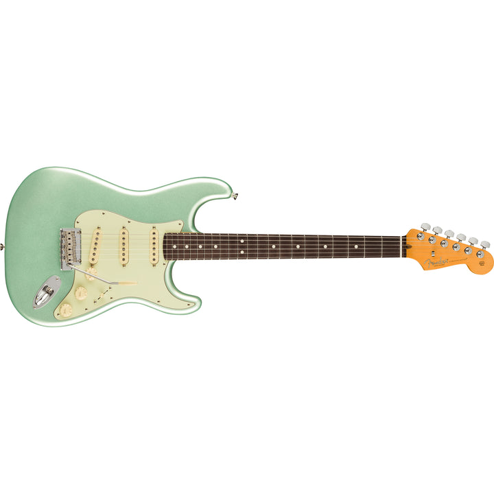 Fender American Professional II Stratocaster Rosewood Fingerboard Electric Guitar (Mystic Surf Green)