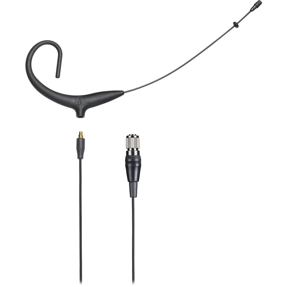 Audio-Technica BP892X MicroSet Omnidirectional Condenser Headworn Microphone - cH Connector (Black)