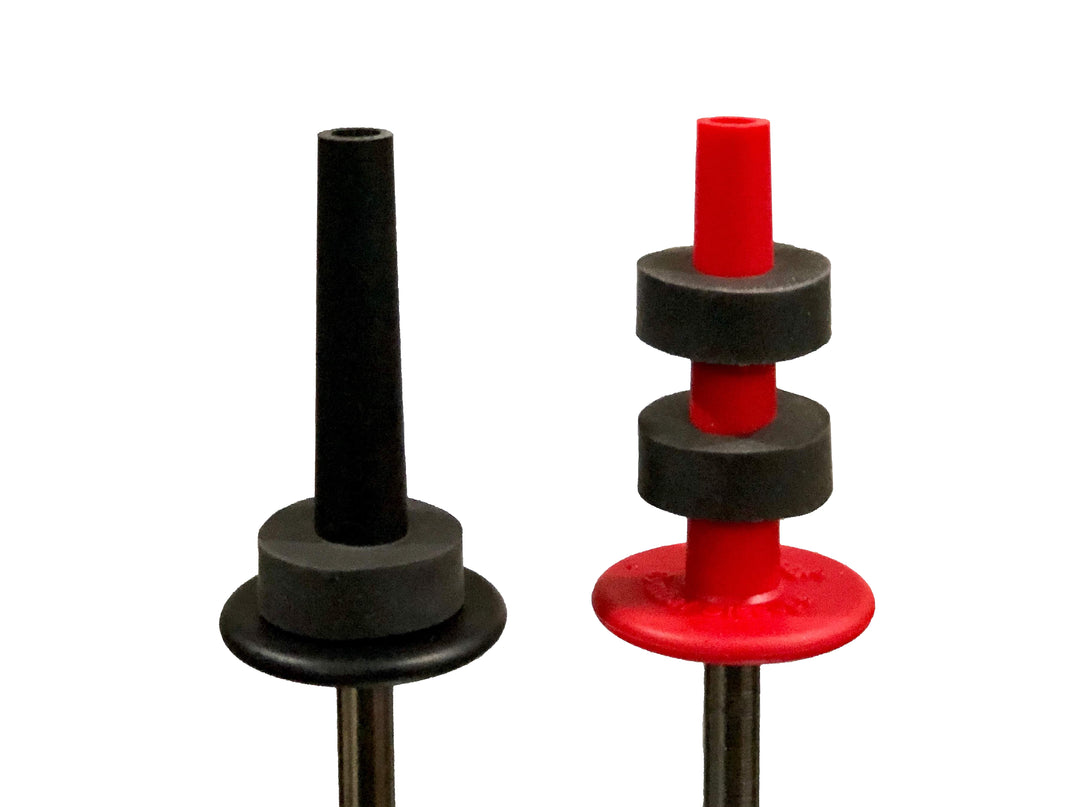 No Nuts 6001-No Nuts Cym Rings Black (6-Pack)