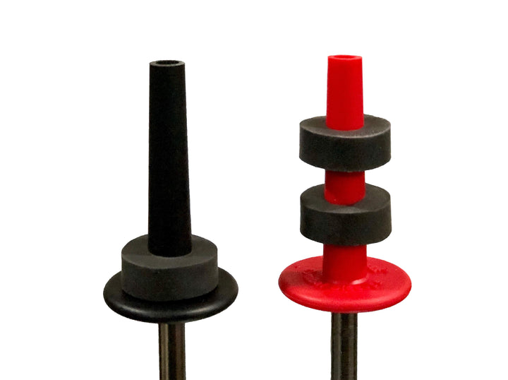 No Nuts 6001-No Nuts Cym Rings Black (6-Pack)