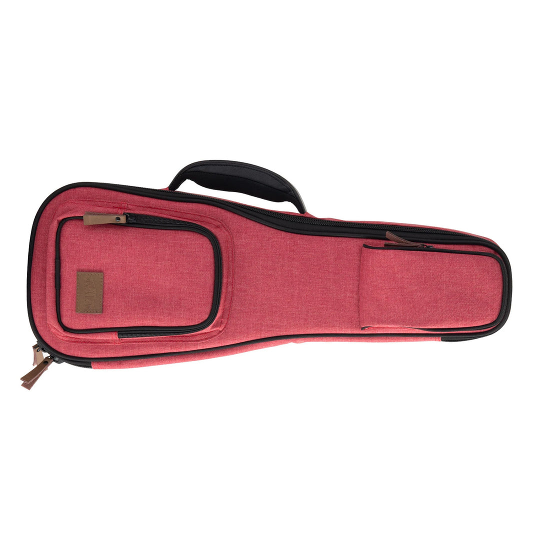 Kala Sonoma Coast Ukulele Case for Concert Size - Russian River Red
