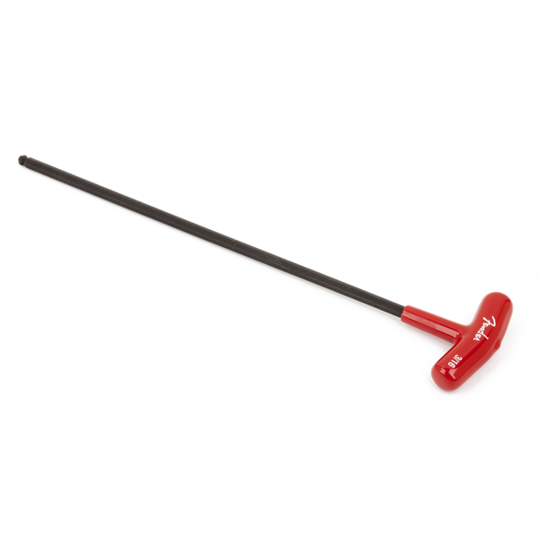 Fender Bass Truss Rod Adjustment Wrench - ''T-Style'', 3/16'', Red