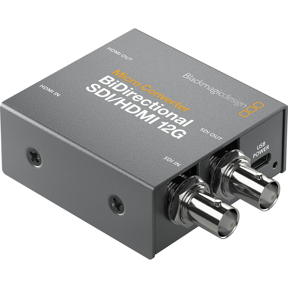 Blackmagic Design Micro Converter SDI/HDMI 12G BiDirectional -No Power Supply
