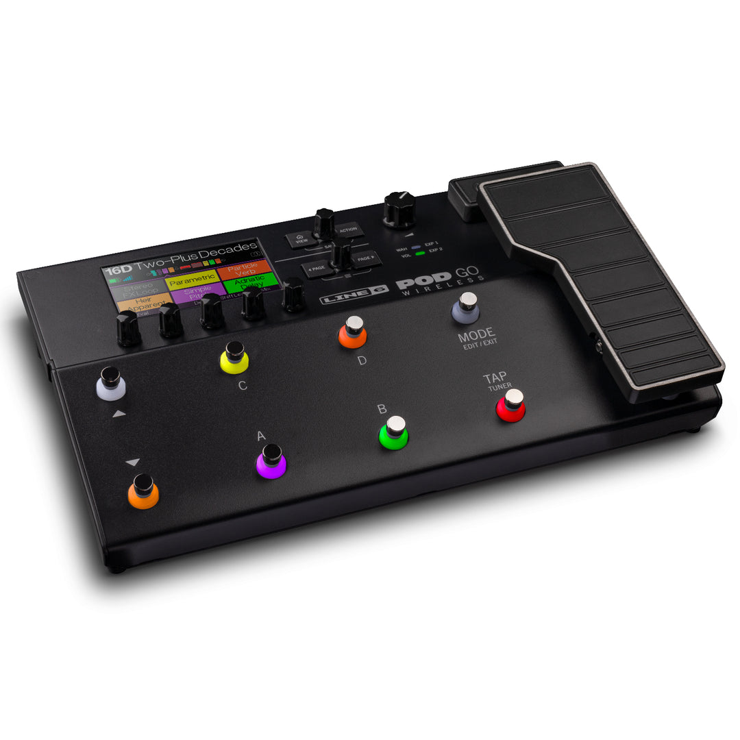 Line 6 POD Go Wireless Multi-Effects Processor Guitar Pedal