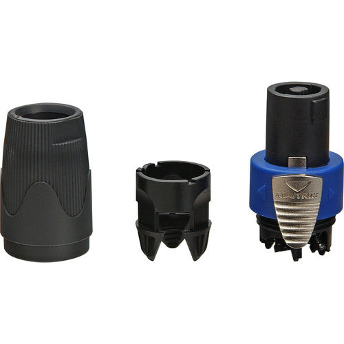 Neutrik NL4FX - Black SPX Speakon Connector -4 Pole 50 Amp Version