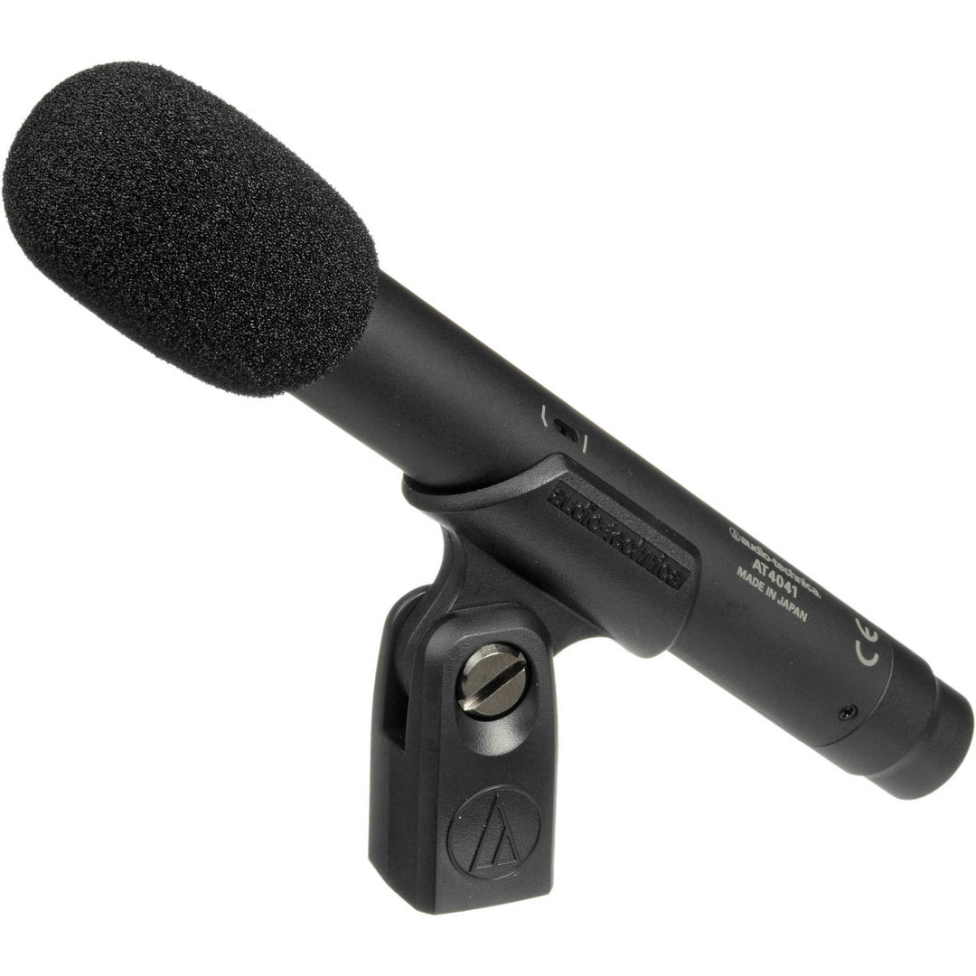 Audio-Technica AT4041SP 40-Series Studio Microphone Pack Includes 2x AT4041 Mics w/ Clamps & Windscreens