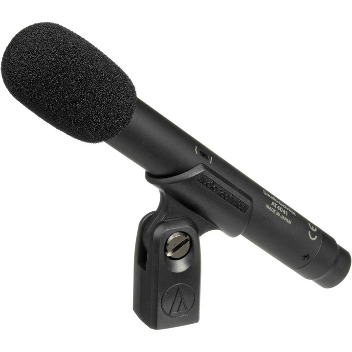 Audio-Technica AT4041SP 40-Series Studio Microphone Pack Includes 2x AT4041 Mics w/ Clamps & Windscreens