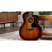 Taylor 224ce-K DLX Electric-Acoustic Guitar - Layered Koa