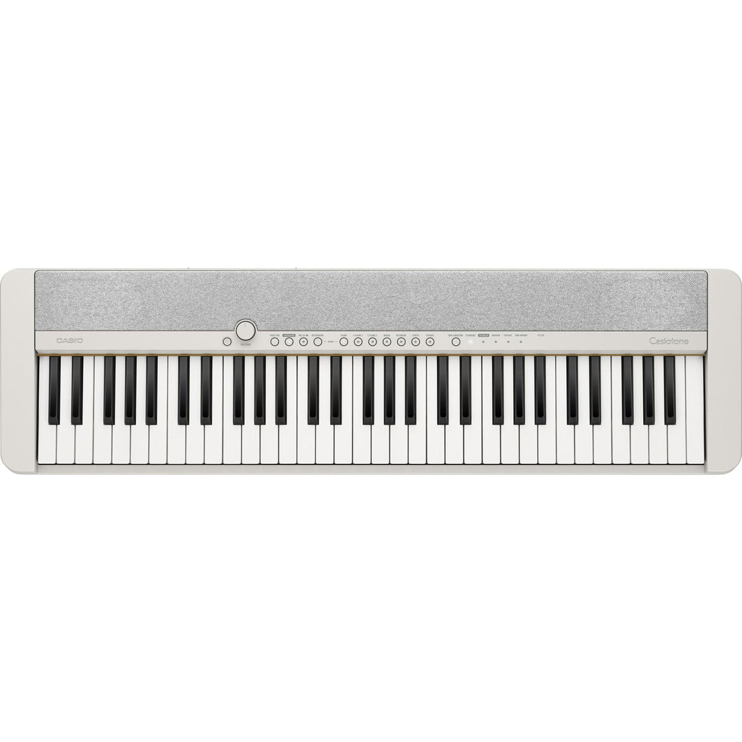 Casio Casiotone CT-S1 Portable 61-Key Touch Response Keyboard - White