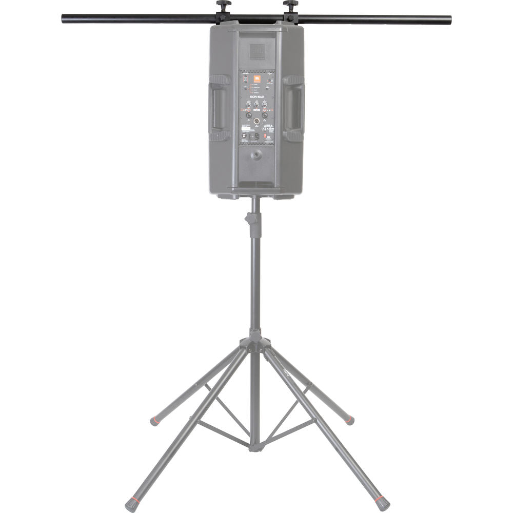 Gator Frameworks Light Bar with Fly-Point Mounting to Portable PA Speaker