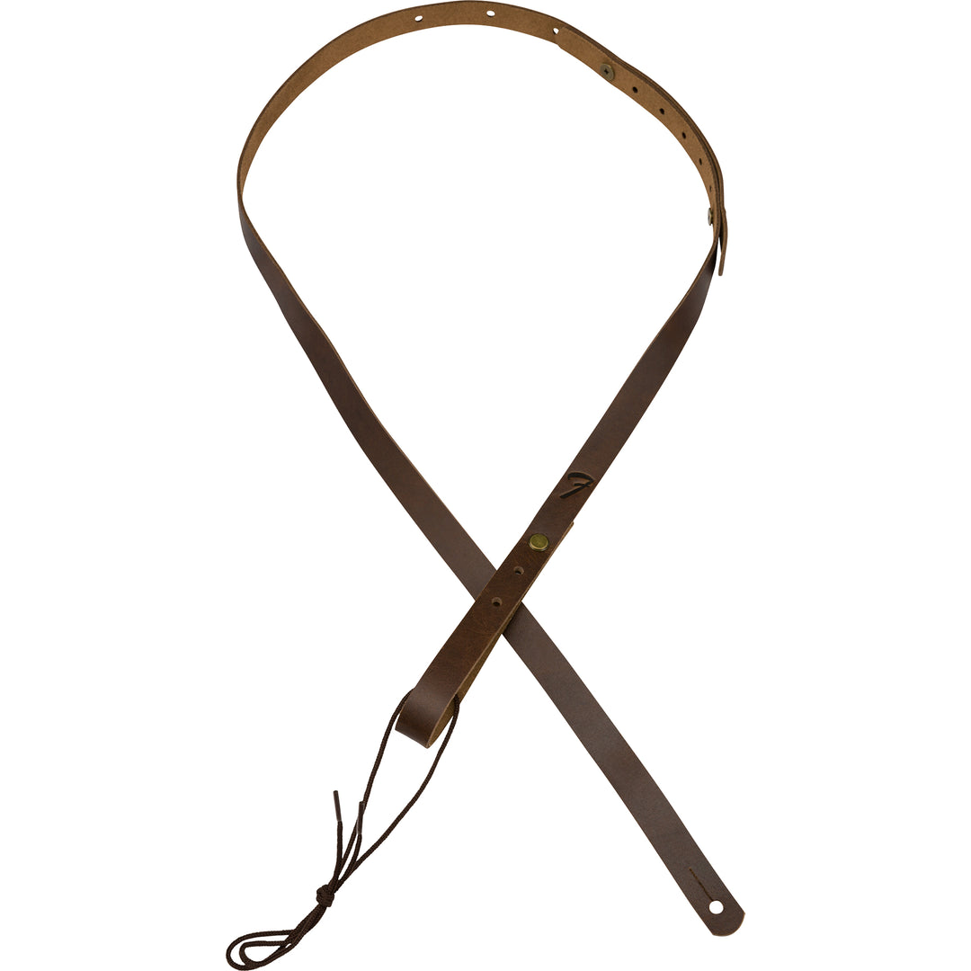 Fender Paramount Mandolin Leather Strap - Brown
