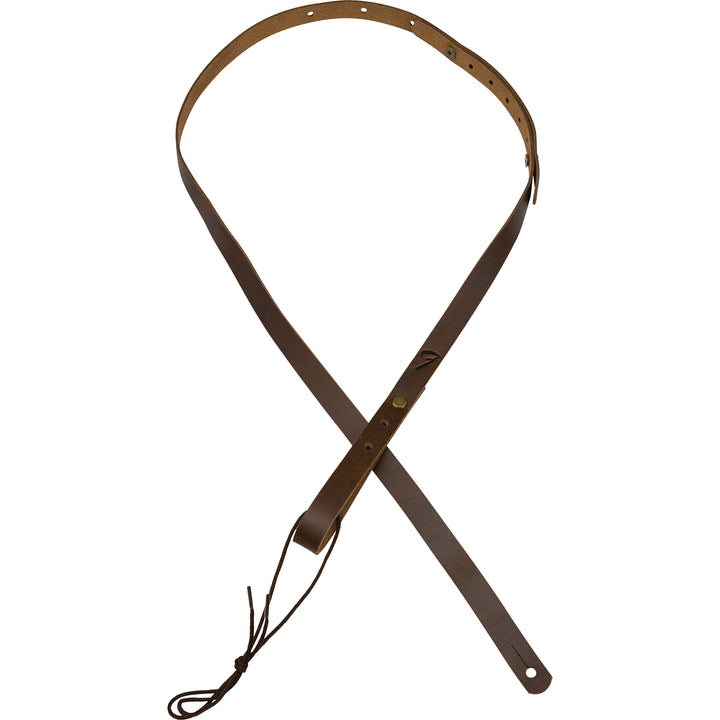 Fender Paramount Mandolin Leather Strap - Brown
