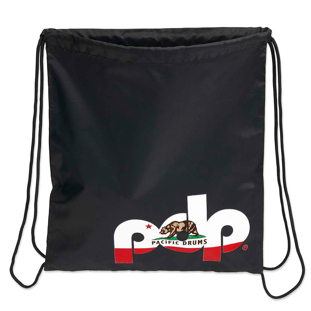 PDP  Black Cali Drawstring Bag