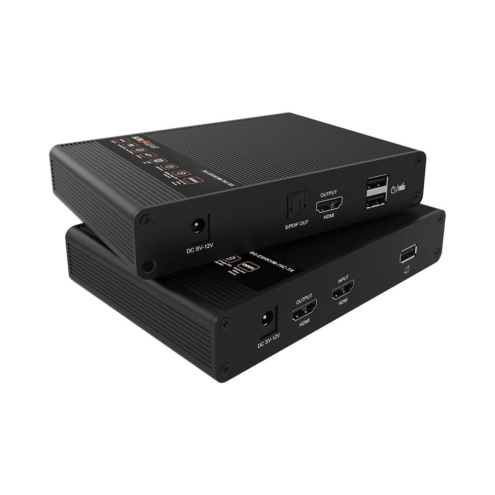 BZBGEAR - 4K 60Hz HDR HDMI/KVM/ARC Extender with Zero Latency up to 230ft