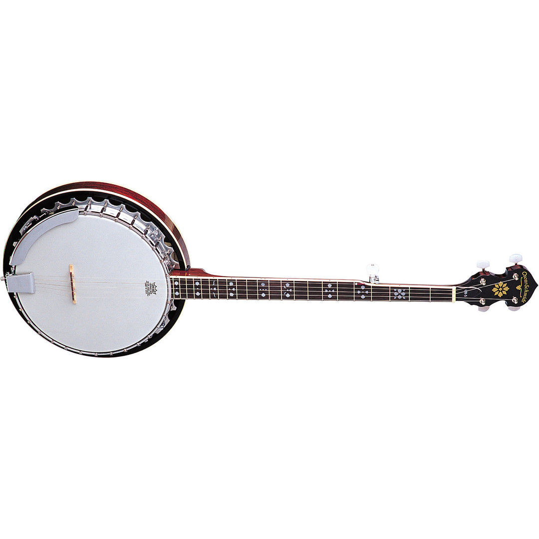 Oscar Schmidt OB5 5-String Remo Head Banjo - Gloss