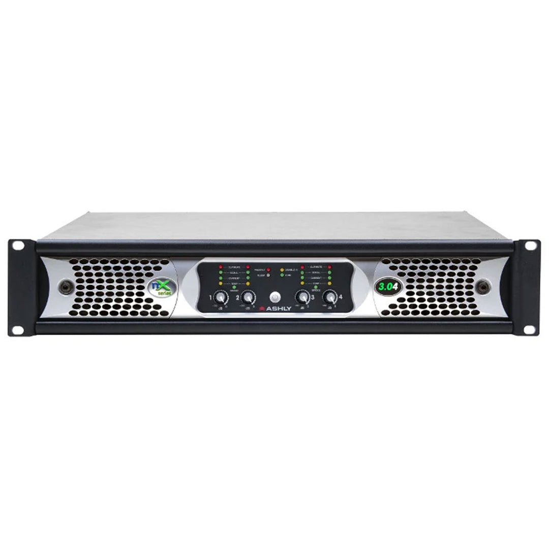 Ashly nXp3.04 amplifier plus OPDante Option Card