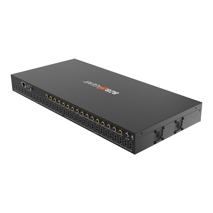 BZBGEAR - 16X16 4K UHD 18Gbps HDMI Matrix with Advance EDID/Downscaling/CEC