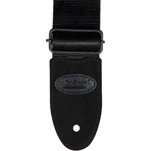 On-Stage GSA20 Seatbelt Guitar Strap - Black