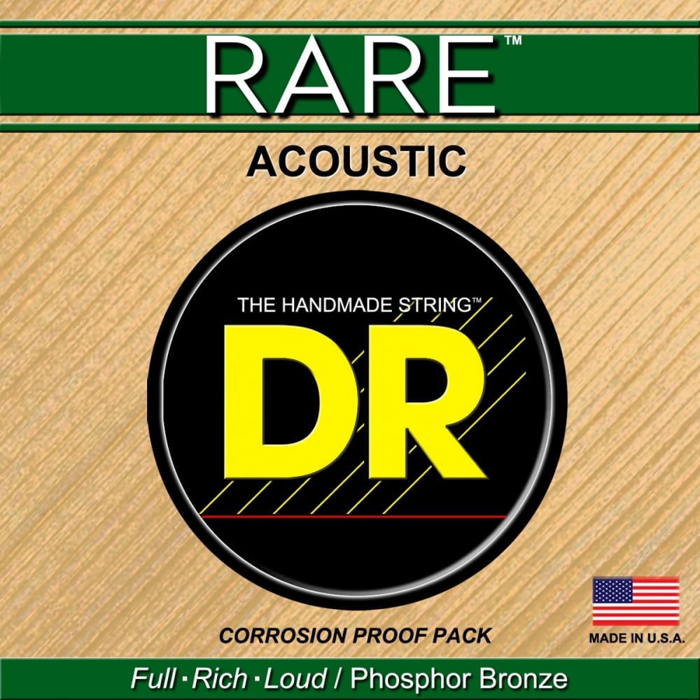 DR Strings RPBG-12/56 (Bluegrass) - RARE - Phosphor Bronze Acoustic: 12, 16, 24, 34, 45, 56