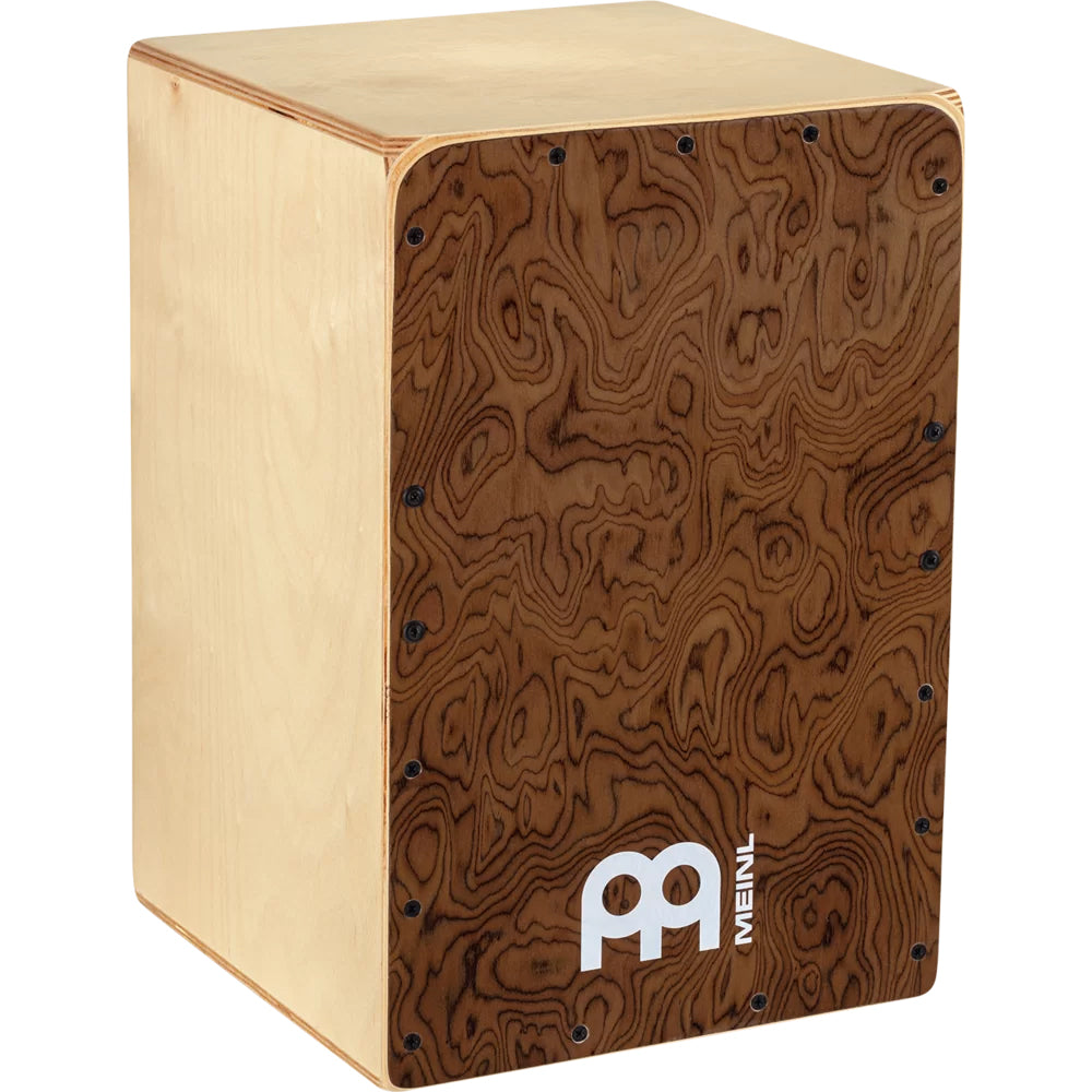 Meinl-SC80BW Percussion Snarecraft Cajon 80, Burl Wood