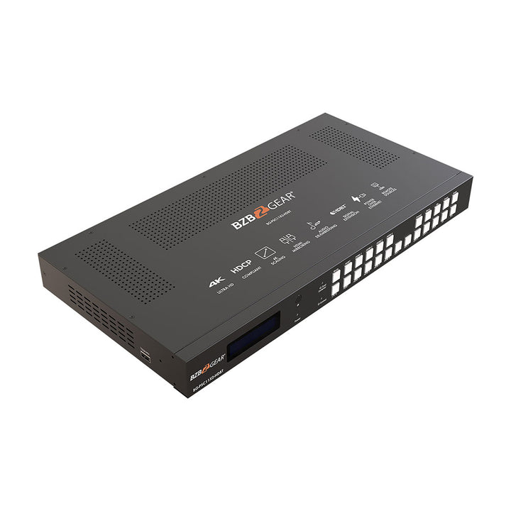 BZBGEAR - 11X2 Presentation Scaler Switcher w/VGA/HDMI/YPbPr/CV/HDBaseT Input and Output