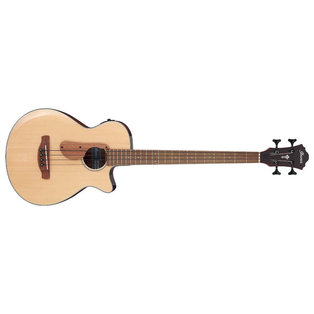Ibanez AEGB30E Acoustic-Electric Bass Guitar - Natural High Gloss