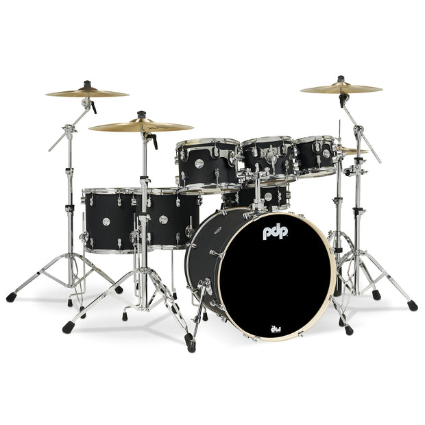 PDP Concept Maple Finish Ply CM7 7-Piece Kit Shell Pack w/ Chrome