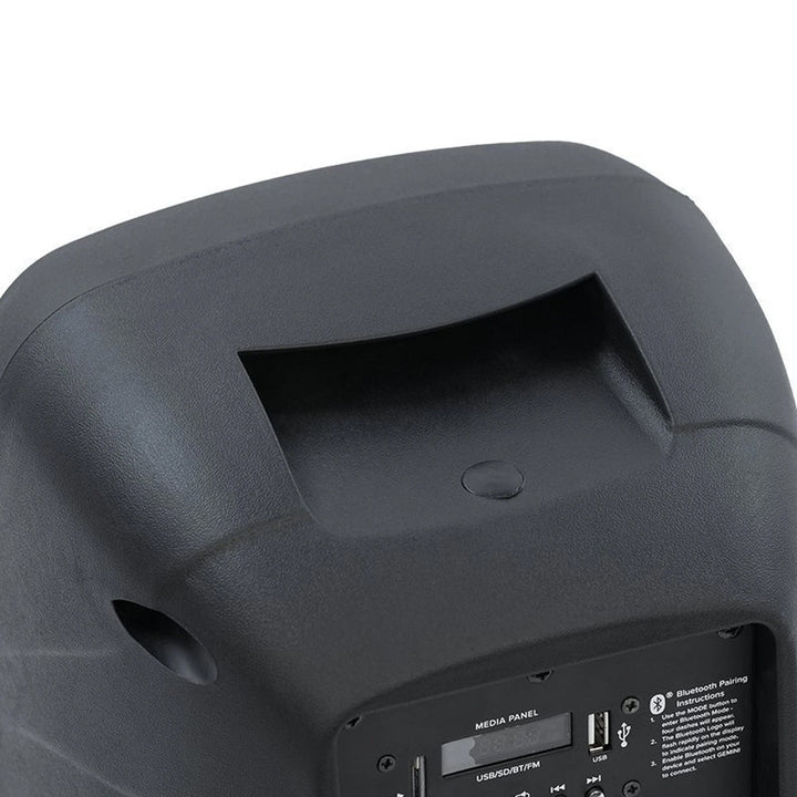 Gemini AS-08TOGO Mobile PA System with Bluetooth Wireless Technology - 8”