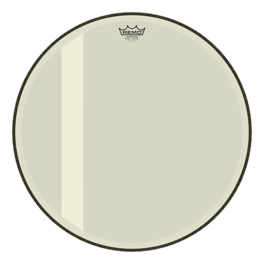 Remo P3-1022-00-FLT - 22'' Bass, Powerstroke® P3 Felt Tone™ - Hazy
