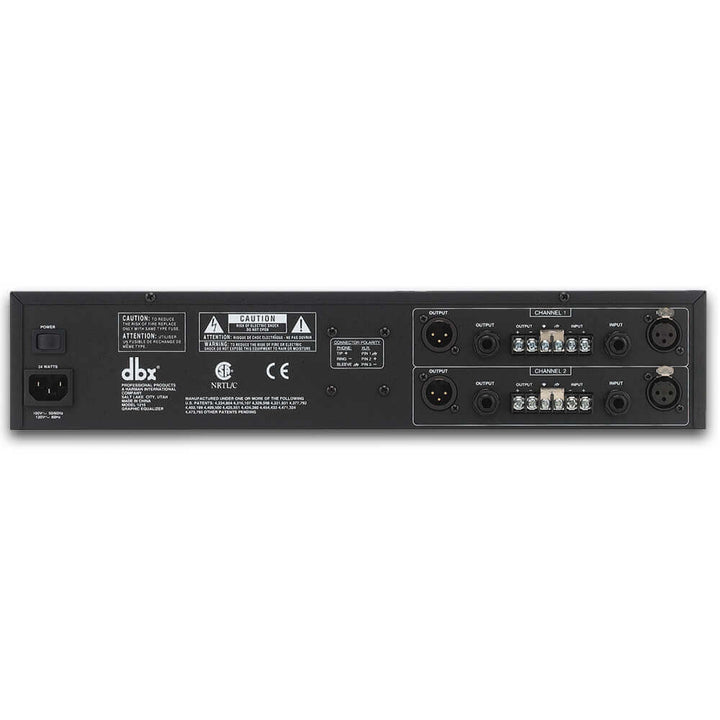 DBX 1215 Dual 15-Band Stereo EQ Processor