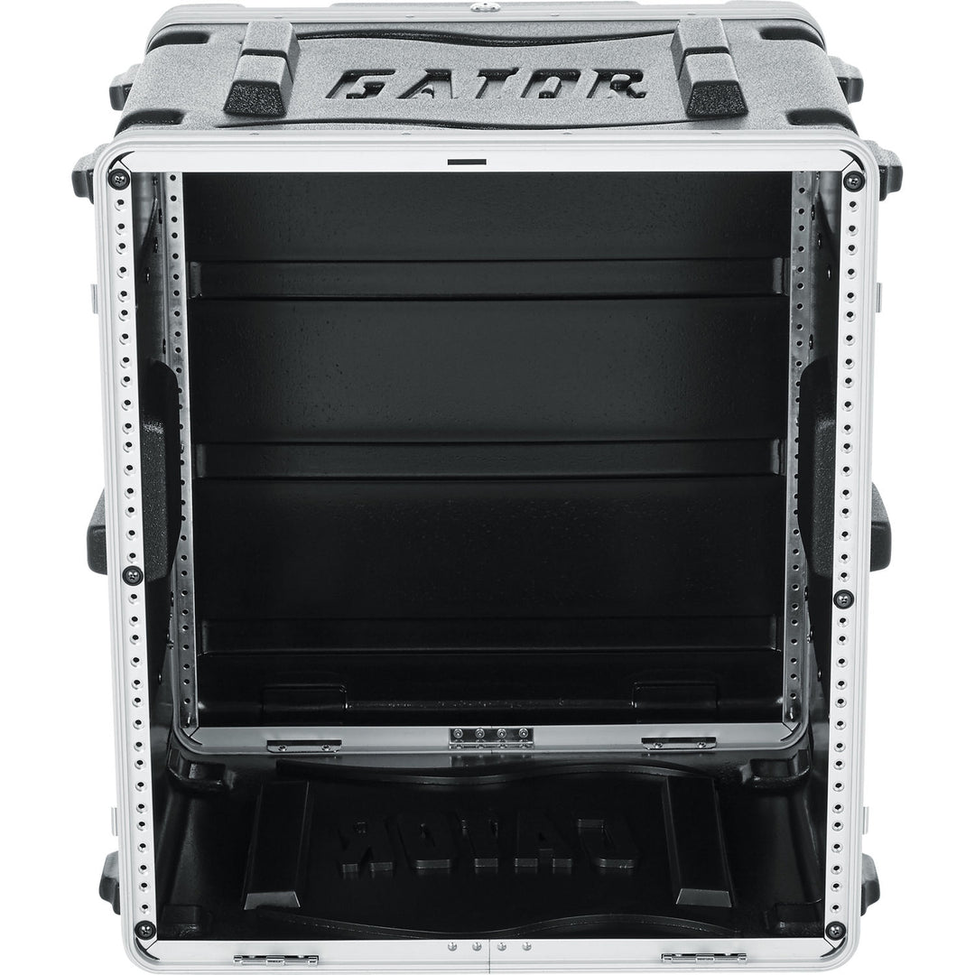 Gator GR-12L 12U Polyethylene 19'' Rack, 19.5'' Deep, Locking Lids