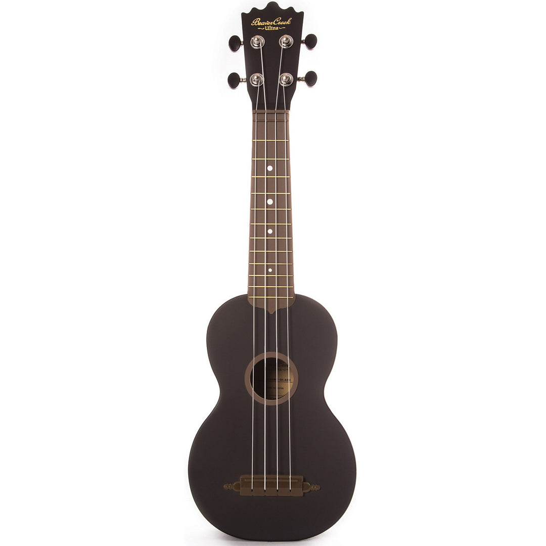 Beaver Creek Ulina ABS Soprano Ukulele Black