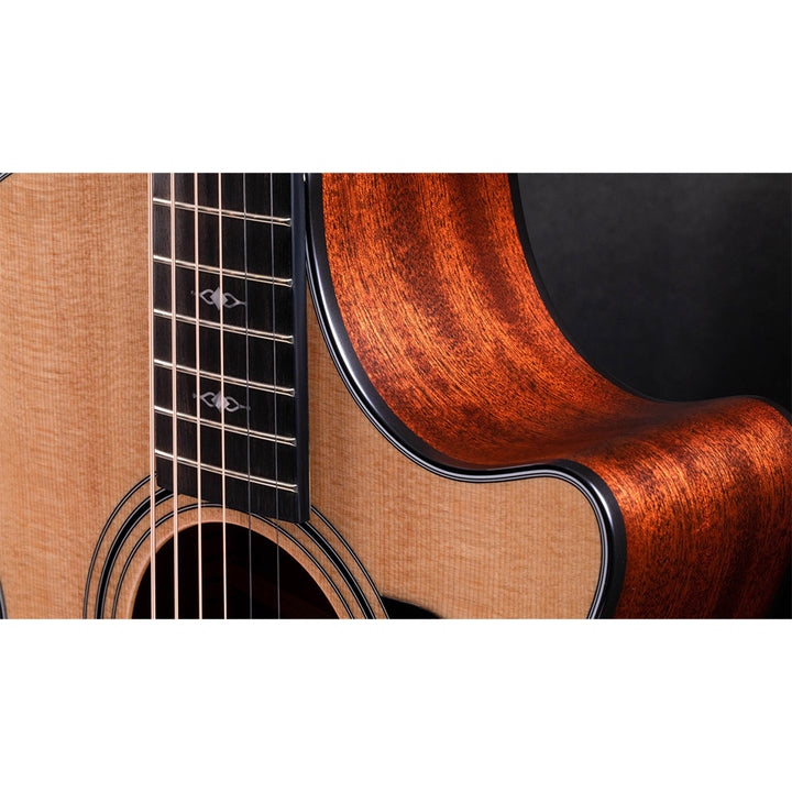 Taylor Guitars 312ce 12-Fret Grand Concert Spruce/Sapele Acoustic-Electric Guitar w/ Case
