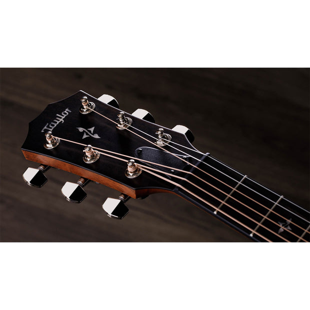 Taylor Guitars 414ce, West African Crelicam Ebony Fretboard, Expression System ® 2 Electronics, Venetian Cutaway with Taylor Deluxe Hardshell Brown Case