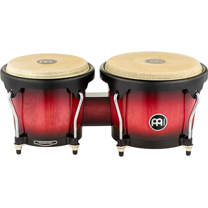 Meinl HB100WRB - Headliner Series Bongos (6 3/4" & 8") - Red Wine Burst