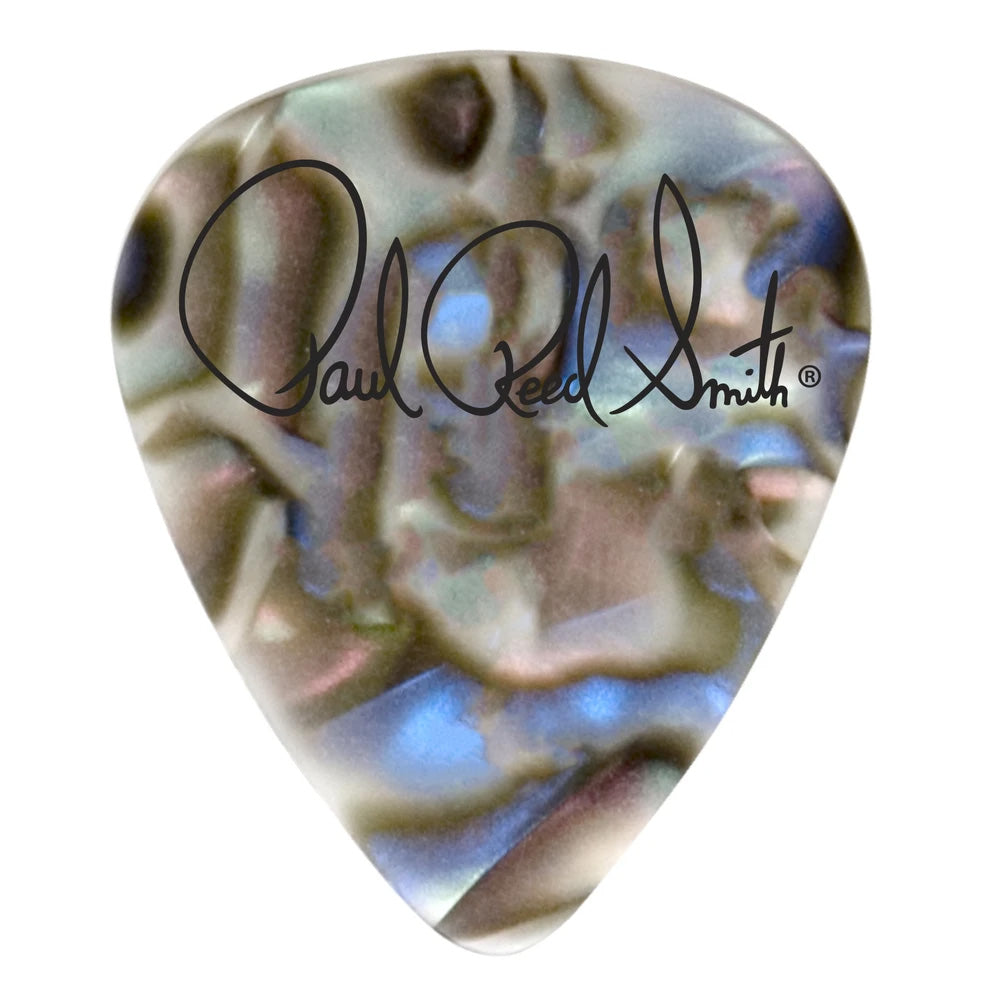 PRS Guitar Picks Celluloid Abalone Shell (12-Pack) - Heavy