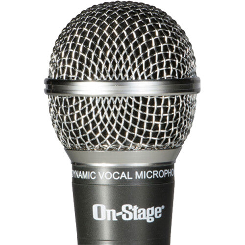 On-Stage AS420V2 Handheld Hypercardioid Dynamic Vocal Microphone w/ XLR Cable