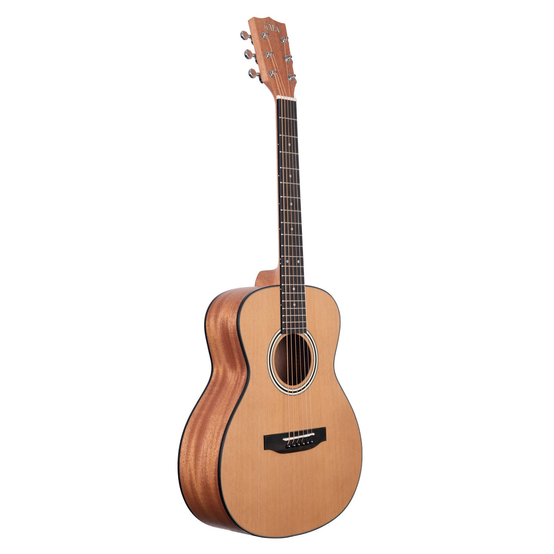 Kala KA-GTR-OM-CMH Solid Cedar Top Mahogany Orchestra Mini Guitar