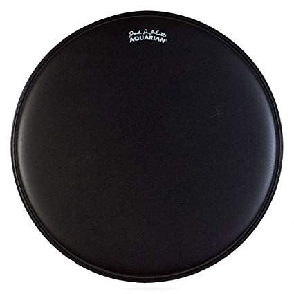 Aquarian JD12 - 12'' Jack Dejohnette Black Coated Single Ply Drumhead