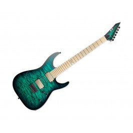 ESP E-II M-II NT HS BLK TURQ SB – Music City Canada