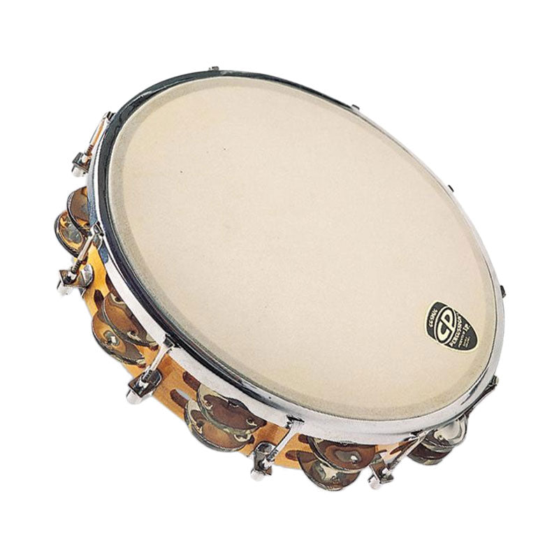 LP CP391 - 10” Tambourine Tunable Wood (Head, Double Row)