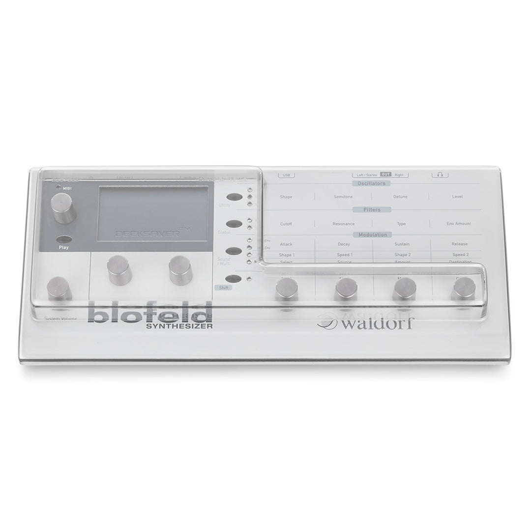 Decksaver Dust Cover for Waldorf Blofeld & Pulse 2 Synths
