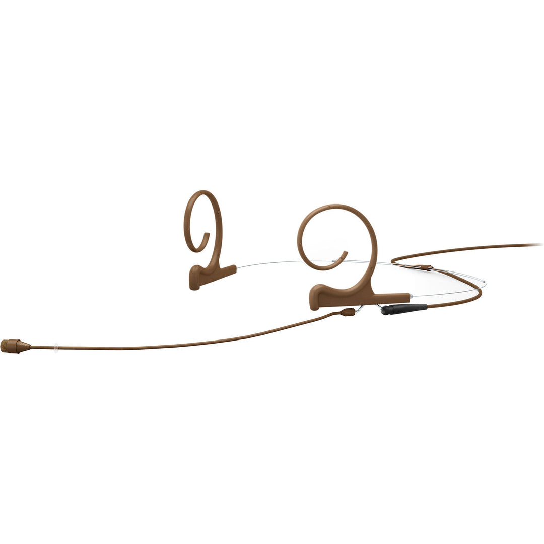 DPA Microphones d:fine Core 4266 Slim Omnidirectional Flex Headset Mic, 110mm Boom with TA4F - Brown