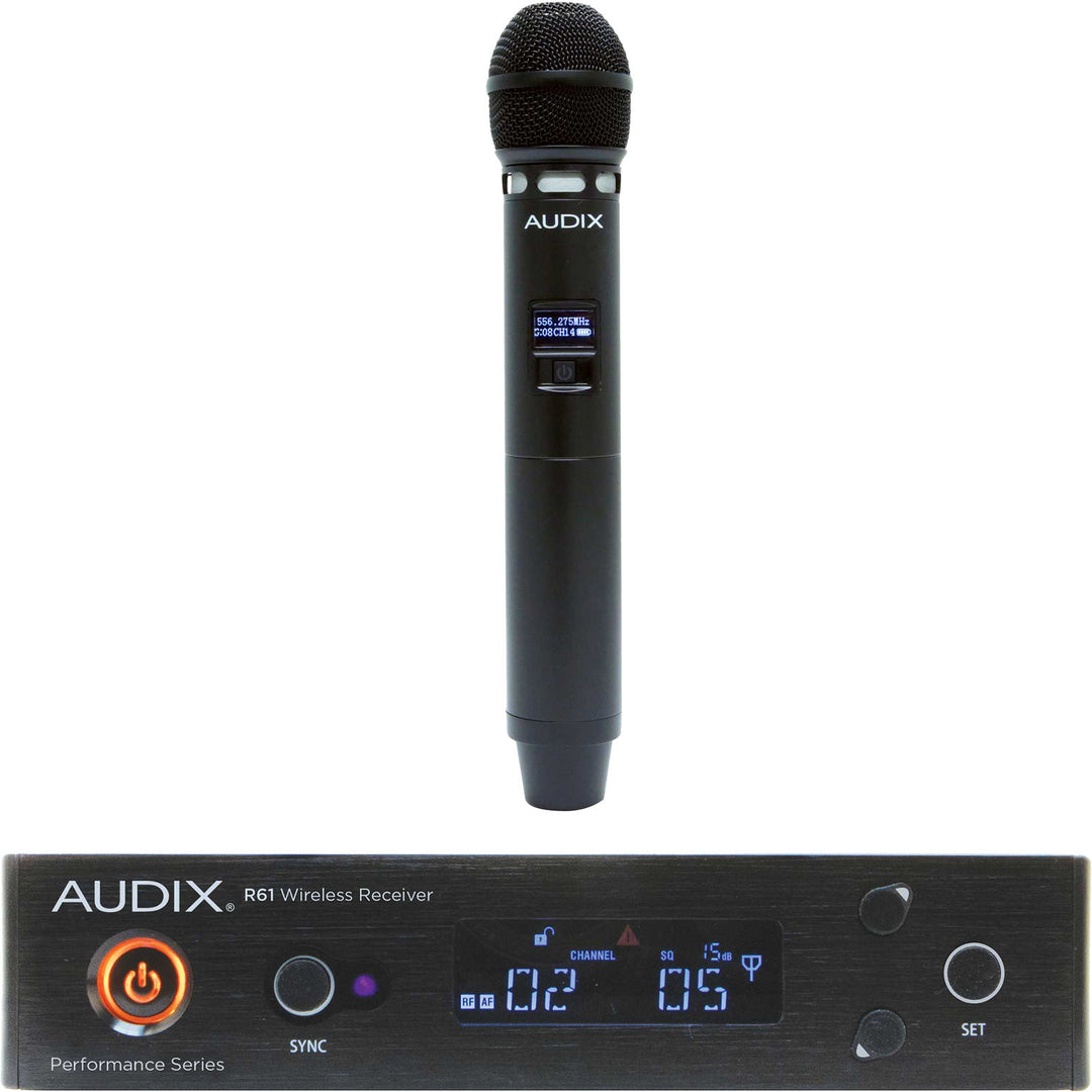Audix AP61 VX5 Handheld True-Diversity Wireless Microphone System (A: 522 MHz – 586 MHz)