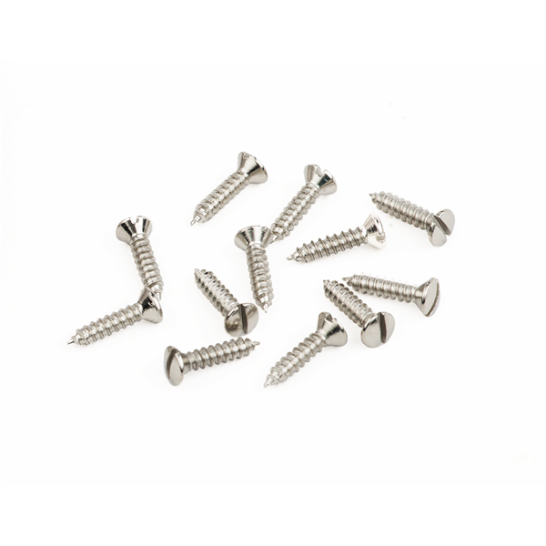 Fender American Vintage '52 Telecaster Pickguard-Control Plate Screws - Nickel