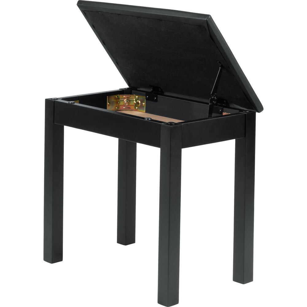 Gator Deluxe Wooden Piano Bench - Black