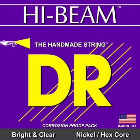 DR Strings MEHR-13 (Mega Heavy) - HI-BEAM Nickel Plated Electric: 13, 17, 26, 36, 46, 56
