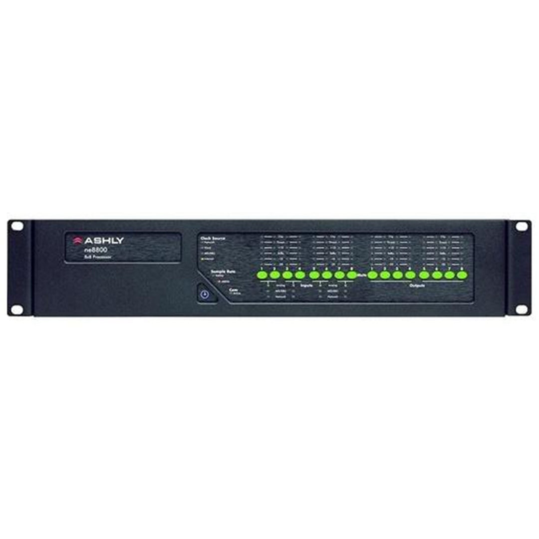 Ashly ne8800 plus (4-Chan Mic Inputs) (1 pc. of 4-Chan Mic Input Card) + Dante